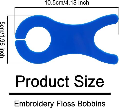 PSON 5pcs لوحة متعرج الخيط ، بكرة خيط بلاستيكية للحرف الخيط ، الخياطة DIY ، غرزة متقاطعة ، حامل منظم الخيط (5 ألوان) in Kuwait
