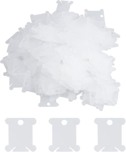 PSON 5pcs لوحة متعرج الخيط ، بكرة خيط بلاستيكية للحرف الخيط ، الخياطة DIY ، غرزة متقاطعة ، حامل منظم الخيط (5 ألوان) in Kuwait