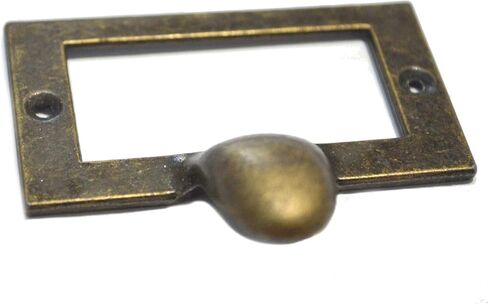 10 PCS TAG TAG TABLE TABLE FRAMES عتيقة اسم ملف حاملي البطاقة الرجعية يسحب مقابض عتيقة لمكتب أدوية درج الطبقة الوهمية CAPOTHECARY APOTHECARY (الطول: 2-1/4 "العرض: 1-1/4") in Kuwait