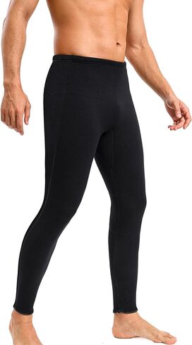 GoldFin Wetsuit Pants Men, 3mm Wetsuits Neoprene Pull-on Pants for Water Sports Diving Surfing Swimming in Saudi Arabia