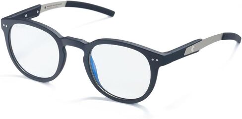 Horus X ® • Round Blue Light Computer Glasses | Anti-Fatigue Screens| for Small Faces | Urban Amber in Saudi Arabia