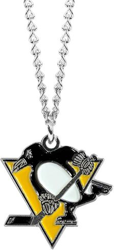Aminco NHL Philadelphia Flyers Team Logo Pendant Necklace in Saudi Arabia