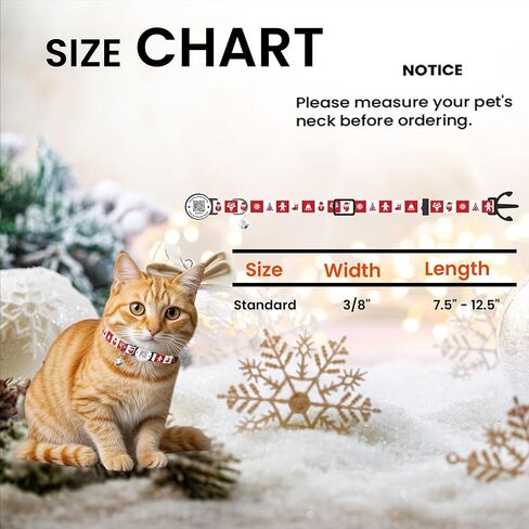 Cat Collar with Bells, Reflective Cat Collars Breakaway with Qr Code, Adjustable Kitten Collar with Name Tag Pink in Kuwait