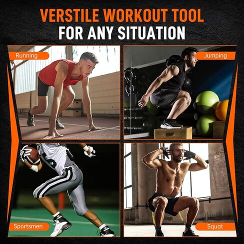 Vertical Jumping Trainer Jump Resistance Bands System with Adjustable Ankle Strap & Belt Horizontal Workout Equipment for Leaping Fitness Basketball Volleyball Football Tennis Leg Agility Training in Saudi Arabia