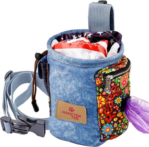 INSPECTOR TAIL Dog Treat Pouch for Training, Drawstring Bag, Hands Free in Saudi Arabia