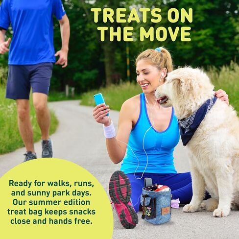 INSPECTOR TAIL Dog Treat Pouch for Training, Drawstring Bag, Hands Free in Saudi Arabia