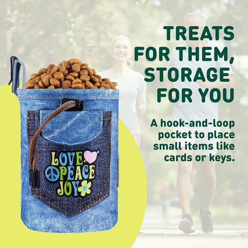 INSPECTOR TAIL Dog Treat Pouch for Training, Drawstring Bag, Hands Free in Saudi Arabia
