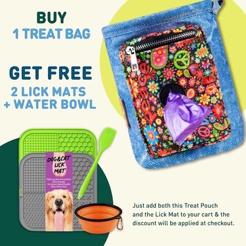 INSPECTOR TAIL Dog Treat Pouch for Training, Drawstring Bag, Hands Free in Saudi Arabia