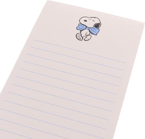 Graphique Happy Snoopy Notepad, 100 Tear-Away Sheets for Grocery, Gifts & To-Do Lists, Writing Pad for Fridge, Kitchen, Office, Fun Gift in Kuwait