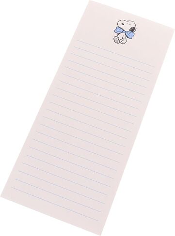 Graphique Happy Snoopy Notepad, 100 Tear-Away Sheets for Grocery, Gifts & To-Do Lists, Writing Pad for Fridge, Kitchen, Office, Fun Gift in Kuwait
