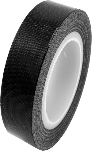 1Roll Heat Resistant Tape, High Temperature Heat Transfer Tape, PTFE Tape,Film Adhesive Tape, 25mm / 1" Width, 10m / 33ft Length, Black 1" / 2.5cm Width in Saudi Arabia