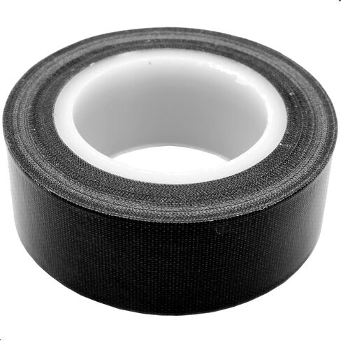 1Roll Heat Resistant Tape, High Temperature Heat Transfer Tape, PTFE Tape,Film Adhesive Tape, 25mm / 1" Width, 10m / 33ft Length, Black 1" / 2.5cm Width in Saudi Arabia