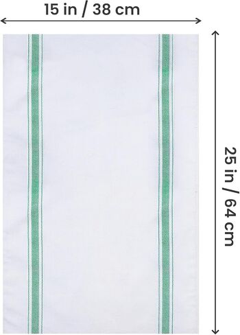 Utopia Towels Blue Dish Towels [12 Pack - 15 x 25 Inches] 100% Ring Spun Cotton Highly Absorbent & Reusable Cleaning Bar, Tea, Kitchen and Dishcloths Set - 200 GSM in Saudi Arabia