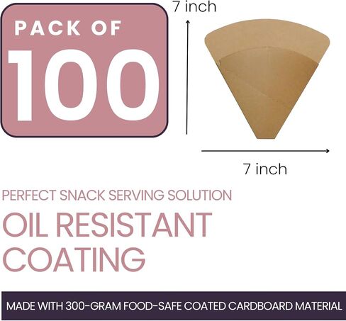 Crepe Holder White, Regular Size - Perforated 250 gram Cardboard - 100 Pieces, 39¢ per holder in Saudi Arabia