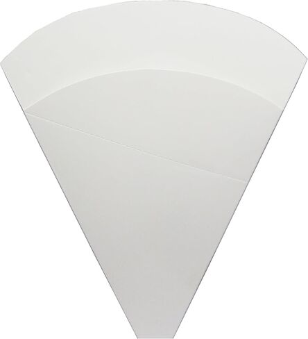 Crepe Holder White, Regular Size - Perforated 250 gram Cardboard - 100 Pieces, 39¢ per holder in Saudi Arabia