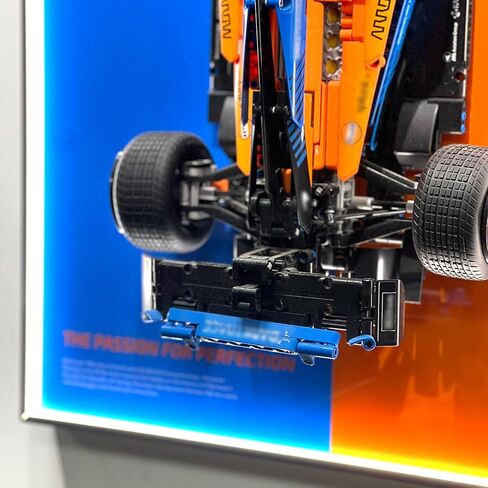 شاشة Iluane Wallboard for Lego Technic Mercedes-AMG F1 Race Car 42171 مع مصابيح LED ، ومقتنيات البالغين Lego Car Wall ، رائعة لمحبي Lego (فقط عرض الحائط) in Kuwait