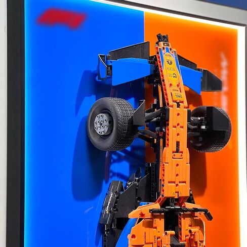 شاشة Iluane Wallboard for Lego Technic Mercedes-AMG F1 Race Car 42171 مع مصابيح LED ، ومقتنيات البالغين Lego Car Wall ، رائعة لمحبي Lego (فقط عرض الحائط) in Kuwait