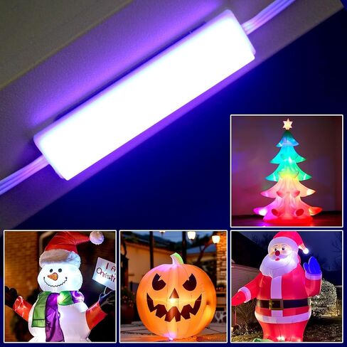 LED Storefront Lights for Business, Window Lights IP67 Waterproof Decorative Light for Advertising Letter Signs 35FT LED Modules Lights with RGB-IC SMD Full Chasing Dynamic Color LED Light in Saudi Arabia