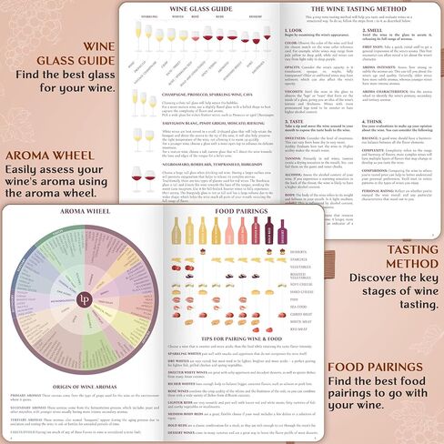 Legend Wine Tasting Journal – Wine Guide & Diary – Unique Accessories & Gifts for Wine Lovers, Women & Men, Eco Leather Notebook (Purple) in Kuwait