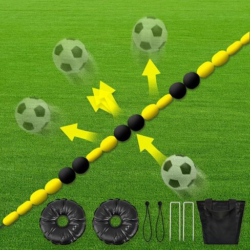 9 FT Goalkeeper Single Line Deflector, Soccer Goalkeeper Deflection Equipment, Multiple Different Refraction Angles, Reflex and Agility Training in Saudi Arabia