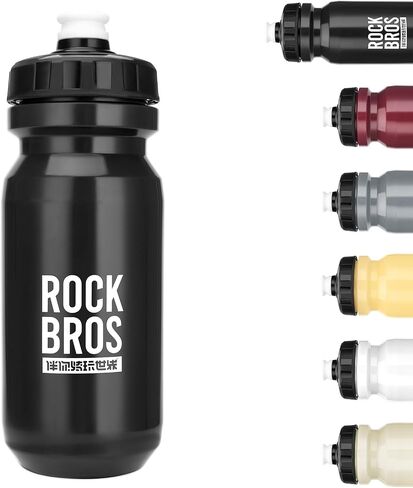 زجاجة مياه للدراجة من ROCKBROS، زجاجة مياه للدراجة بسعة 20 أونصة، خالية من البيسفينول in Kuwait