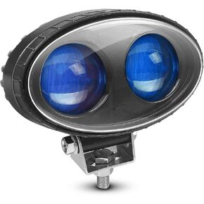 LED Forklift Safety Light RED for Warehouse Pedestrian Warning Spot Lights 8W 5.5inch 10V-80V