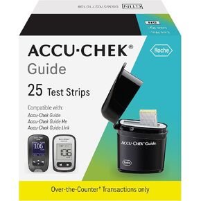 Accu-Chek Guide Glucose Test Strips for Diabetic Blood Sugar Testing (Pack of 100) in Kuwait