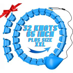 65 بوصة 32 عقدة بالإضافة إلى حجم هادئ مرجح هولا إنفينيتي للياقة البدنية قابل للفصل الأطواق الذكية الصامتة إنفينيتي هولا للنساء 2 في 1 الخصر وتمرين البطن in Kuwait