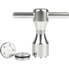 Golf Putter Weights Compatible with Scotty Cameron 2pcs 5g/10g/15g/20g/25g/30g/35g/40g/45g with Wrench Kit Set Compatible with Titleist Scotty Cameron Putter Newport Silver