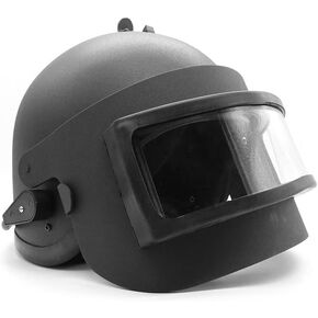 Russian Altyn Helmet for FSB MVD Spetsnaz Russian Helmet with Steel Vizor Costume Replica with Dummy Radio SOBR (Grass Green)