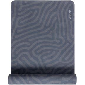 Yoga Mat, 4mm Cushioned Exercise Mat for Yoga, Pilates, Home Workouts - Anti Slip Yoga Mat, Polyurethane Yoga Mat, Suede Yoga Mat with Carrying Strap