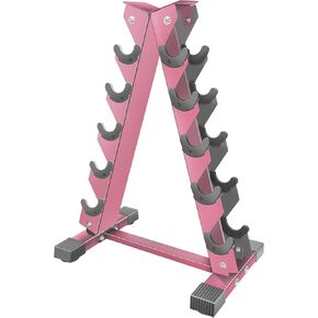 Dumbbell Rack Stand Only, Weight Rack for Dumbbells Compact A-Frame Home Gym Space Saver