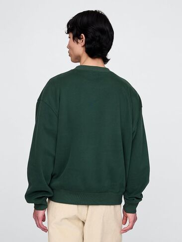 GAP Men's Mini Logo Crewneck Sweatshirt in Kuwait