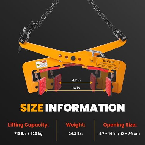 772 lbs Granite Slab Lifting Clamp, Adjustable Range: 11.8-20 in, Heavy Duty Stone Scissor Lifter Clamp for Carrying and Vertical Transport of Marble Concrete Blocks Slate Sheets Curb Stones in Saudi Arabia
