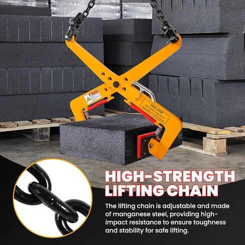 772 lbs Granite Slab Lifting Clamp, Adjustable Range: 11.8-20 in, Heavy Duty Stone Scissor Lifter Clamp for Carrying and Vertical Transport of Marble Concrete Blocks Slate Sheets Curb Stones in Saudi Arabia