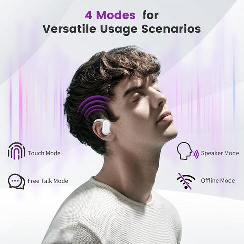 ترجمة سماعات الأذن ، 3 في 1 مترجم أذن تدعم 150 لغة ، سماعات الأذن المترجم اللغوي مع موسيقى دعم التطبيق والاتصال ، وترجمة محمولة سماعات الأذن في الوقت الفعلي لأعمال السفر in Kuwait