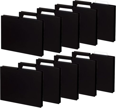 Kokuyo NEOS A4 File Folders, 1.2 Inches (30 mm) Depth, 3 Side Binding PP Type with A Customizable Tab, 10 Pack of Light Olive, Japan Import (A4P-NEF30GX10) in Kuwait