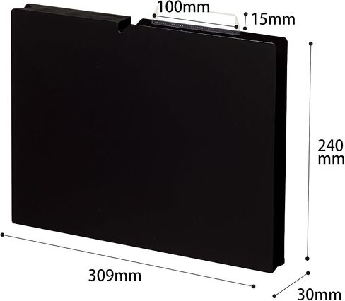 Kokuyo NEOS A4 File Folders, 1.2 Inches (30 mm) Depth, 3 Side Binding PP Type with A Customizable Tab, 10 Pack of Light Olive, Japan Import (A4P-NEF30GX10) in Kuwait