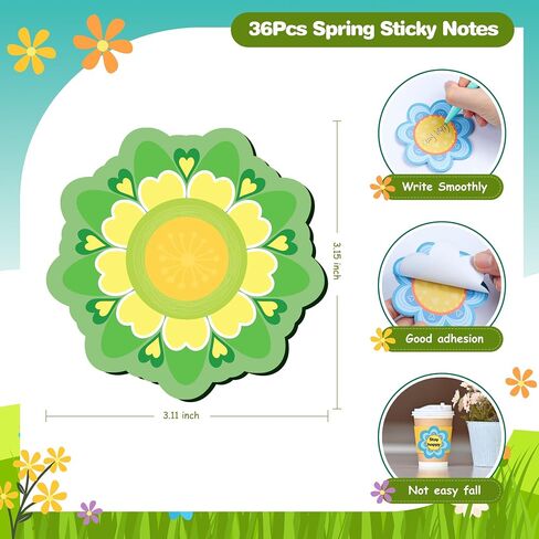 32Pcs Ice Cream Sticky Notes,640Sheet Summer Sticky Notepad Cute Fruit Note Pads Self Sticky Writing Memo Pads Page Marker Supplies Kids Adults Small Gift in Saudi Arabia