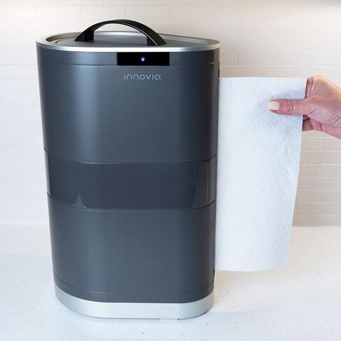 Innovia Automatic Paper Towel Dispenser. Touchless Technology. Works with Most Paper Towel Brands and Sizes. Dispenses The Number of Sheets You Need. Black, Countertop in Saudi Arabia