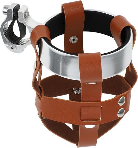 Bicycle Bottle Cage Bike Bottle Holder Cycling Road Bike Mountain Bike Water Bottle Carrier Mount Rack Universal Aluminum Alloy Black Brown in Saudi Arabia