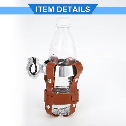 Bicycle Bottle Cage Bike Bottle Holder Cycling Road Bike Mountain Bike Water Bottle Carrier Mount Rack Universal Aluminum Alloy Black Brown in Saudi Arabia