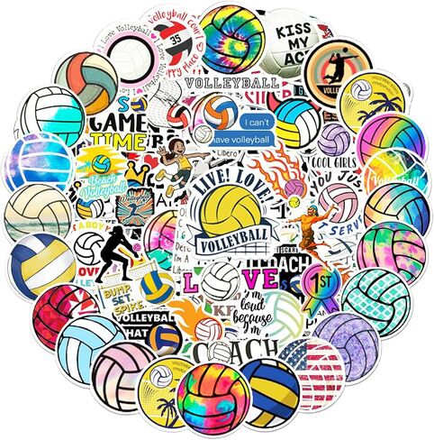 100 PCS Cute Soccer Stickers, Water Bottle Stickers for Kids Teens, Waterproof Vinyl Laptop Kids Stickers for Laptop, Bumper, Skateboard, Guitar in Kuwait