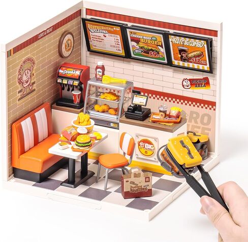 Super Creator-Mini Blocks Model Building Set for Adults, Miniature Plastic House Kit Super Store-Building Blocks Toys for Teens 8-12, DIY Crafts/Hobbies for Teens&Adults (Leisurely Cheers Bar) in Kuwait
