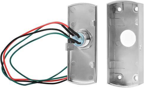 Push to Exit Button with LED Indicator Light for Door Access Control System Zinc Alloy Shell Classic Shape in Saudi Arabia