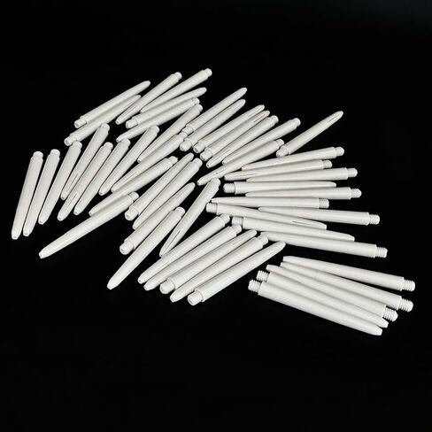 50PCS 48mm Dart Shafts Plastic Dart Shaft for Dart Replacement Parts Dart Accessories in Saudi Arabia