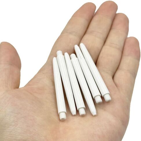 50PCS 48mm Dart Shafts Plastic Dart Shaft for Dart Replacement Parts Dart Accessories in Saudi Arabia