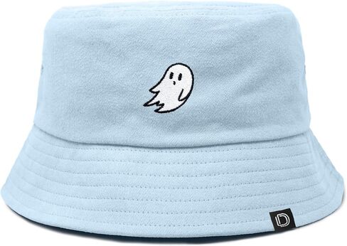 DALIX Ghost Embroidered Bucket Hat in Kuwait