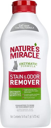 Nature’s Miracle Cat Stain and Odor Remover With New Odor Control Formula 32 Ounce Spray in Kuwait