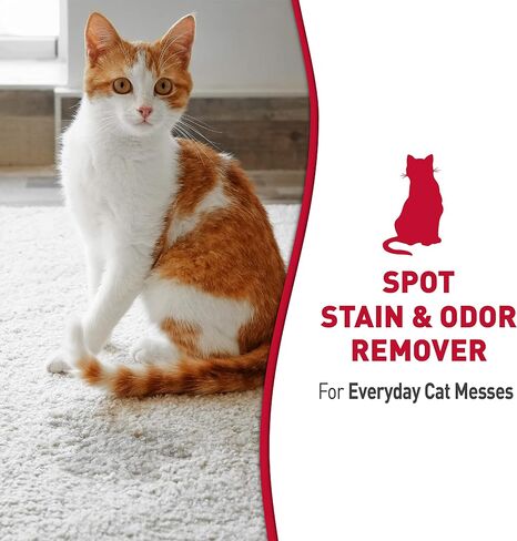 Nature’s Miracle Cat Stain and Odor Remover With New Odor Control Formula 32 Ounce Spray in Kuwait